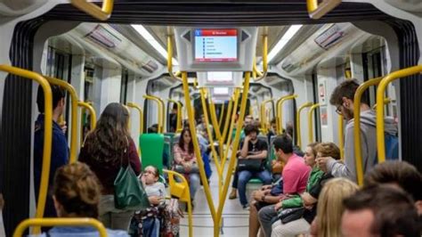 Metro de Málaga transporta más de 1 5 millones de viajeros y aumenta su