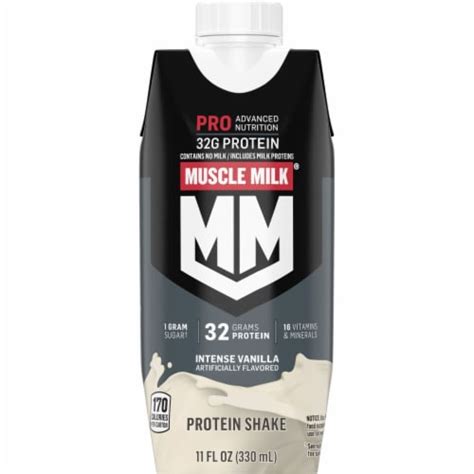 Muscle Milk® Pro Series Non Dairy Intense Vanilla Protein Shake Multipack 4 Pk 11 Fl Oz