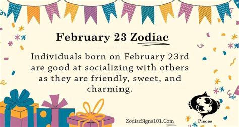 February 23 Zodiac Is Pisces, Birthdays And Horoscope - ZodiacSigns101