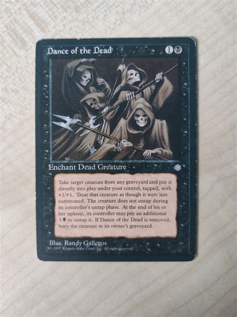 Mtg Dance Of The Dead Ice Age Mp Hobbies And Toys Toys And Games On Carousell