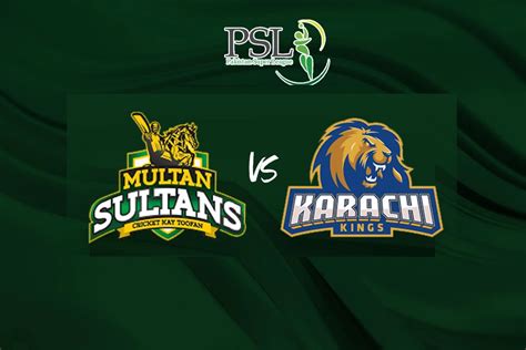 Multan Sultans Vs Karachi Kings Live Psl 2022