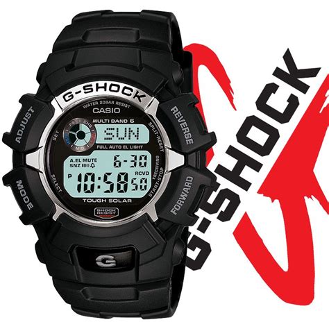 Casio G Shock Gw2310 1 Tough Solar Digital Black Round Dial Black Resin