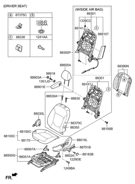 R V Genuine Hyundai Guide Assembly Headrest