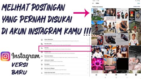 Cara Melihat Postingan Yang Pernah Disukai Di Akun Instagram Kamu Youtube