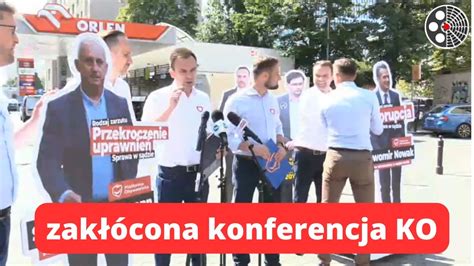 Kowalski i Bochenek zakłócają konferencję Koalicji Obywatelskiej YouTube