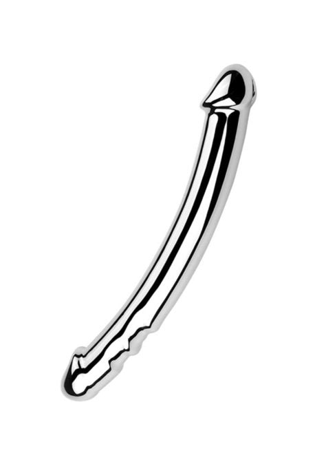 Heavy Metal Dvostruki Metalni Dildo Kinky Sex Shop