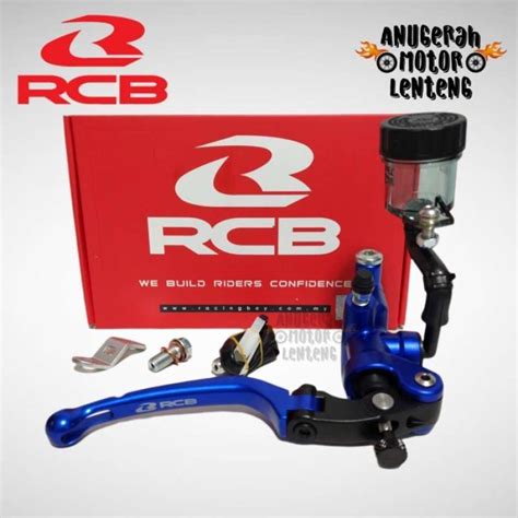 Promo Master Rem Kanan Master Brake Pump Rcb S1 Radial 14Mm Blue Diskon