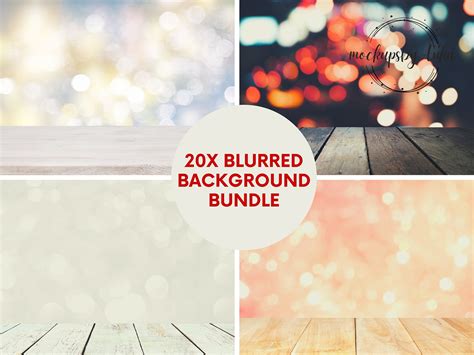 20 X Blurred Background Mock Up Background Mockup Mockup Etsy