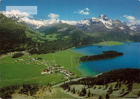 AK 1985 Sils Im Oberengadin Mit Fextal Und Silsersee Kaufen Auf Ricardo