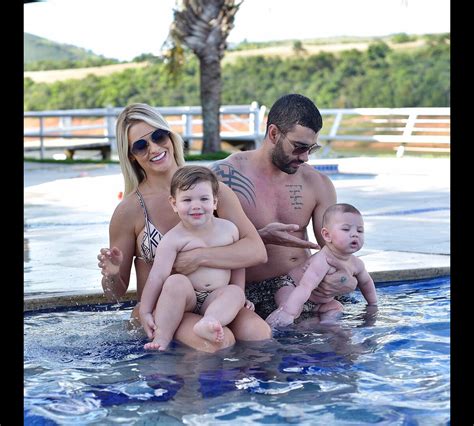 Foto Os Filhos De Gusttavo Lima E Andressa Suita Exibiram Estilo