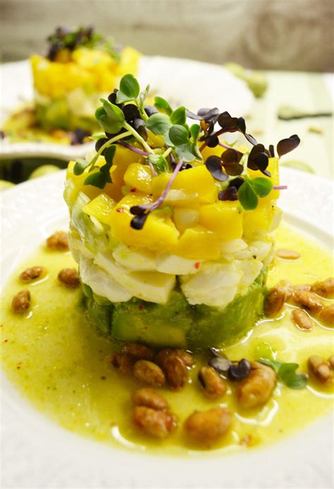 Frischer Avocado Mango Mozzarella Salat Artofit