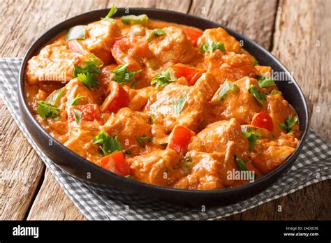 Mafe Is A Famous And Popular West African Dish Cooked Chicken In Spicy