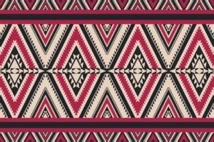 Aztec Navajo Geometric Pattern Graphic By Parinya Maneenate Creative