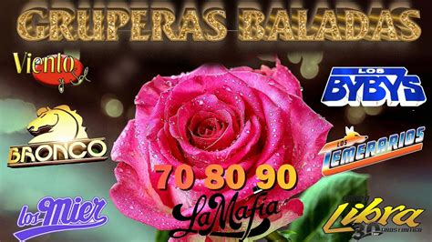 GRUPERAS VIEJITAS MIX 80S 90S ROMANTICAS MANDINGO LOS TEMERARIOS