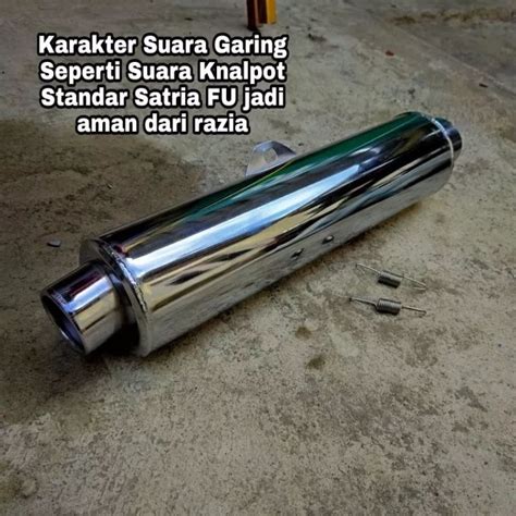 Jual Knalpot Standar Satria Fu CKD Silincer Tabung Dan Adaptor Satria