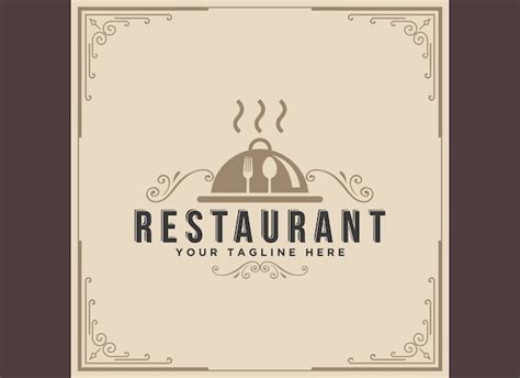 Premium Vector | Seafood restaurant logo vector illustration.