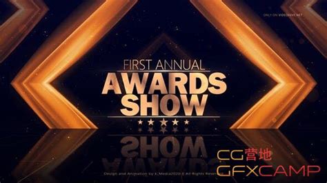 Ae模板 大气颁奖典礼人物介绍包装片头 Awards Show 龋齿一号gfxcamp