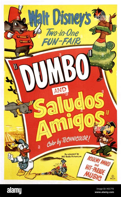 Dumbo 1941saludos Amigos 1942 Timothy The Mouse Top Left