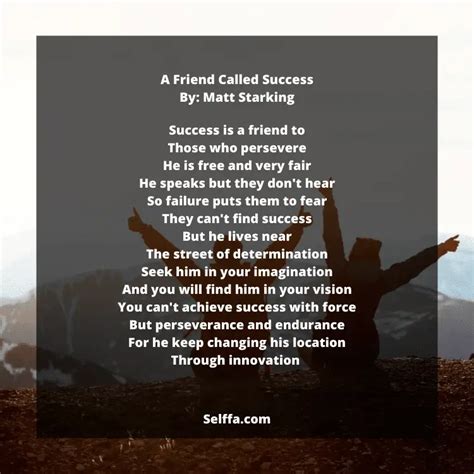 29 Success Poems - SELFFA