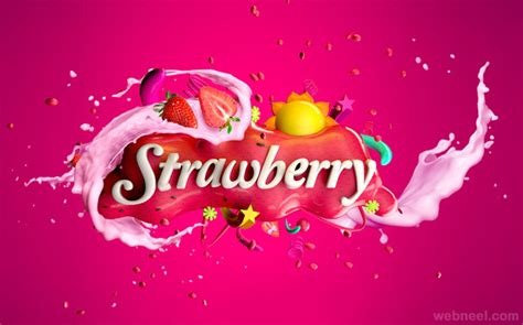 Strawberry Milk Omar Aqil Typography Design 1 - Preview