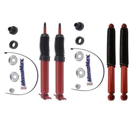 New Front And Rear Shock Absorbers Kyb Monomax For Dodge Ram 1500 2002