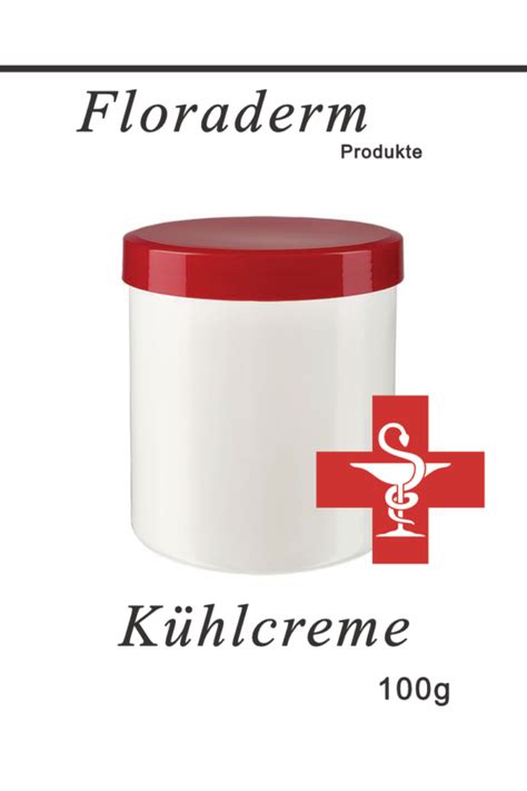 Floraderm Kühlcreme 100g Vitaderm Heilbronn GmbH