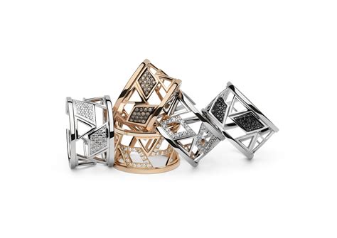 Tangram Collection By Uni N Suiza Anillos De La Colecci N Tangram