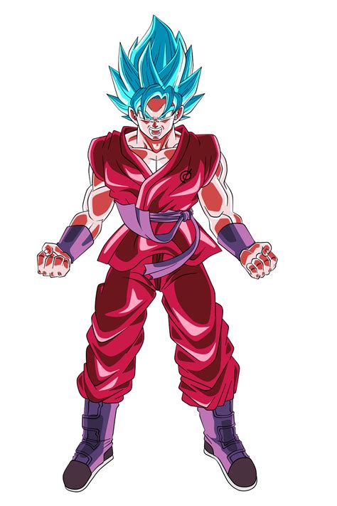 Son Goku Super Saiyan Blue Kaioken X10 By Nekoar On Deviantart