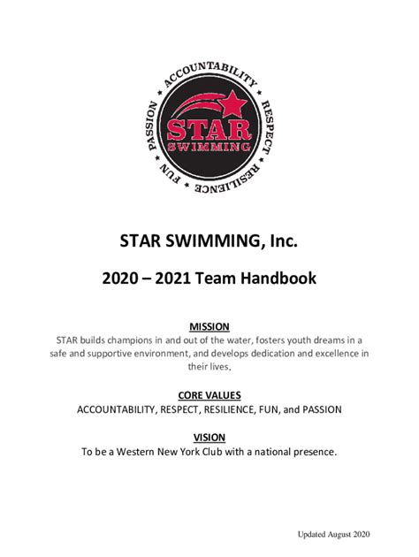 Fillable Online Star Swimming Inc Teamunify Fax Email Print Pdffiller