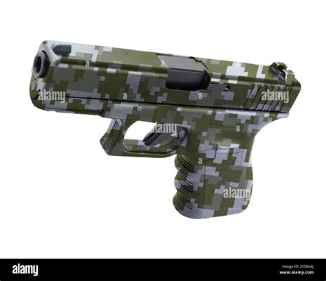 Glock Automatic 9mm Handgun Pistol Isolated Stock Photo Alamy