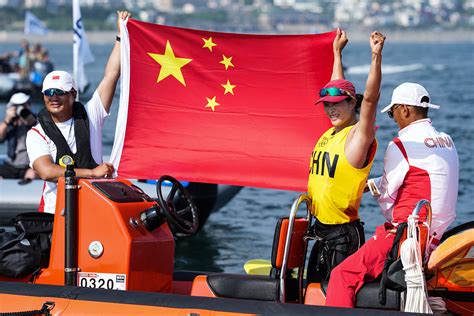 Chinas Lu Yunxiu Wins Womens Rsx Windsurfing Gold At Tokyo Olympics