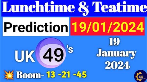 Uk S Lunchtime And Teatime Prediction January Today Uk S