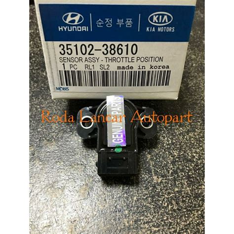 Jual Sensor Tps Throttle Position Sensor Hyundai Trajet Shopee Indonesia