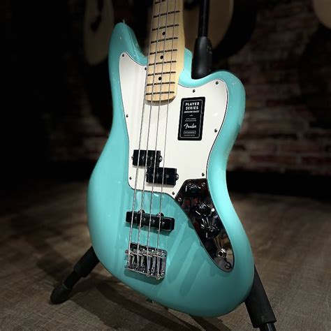 Fender Player Jaguar Bass Seafoam Green Reverb