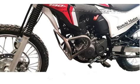 Defensa Honda Xr 190 L Cubre Carter Reforzado Bianchi Motos