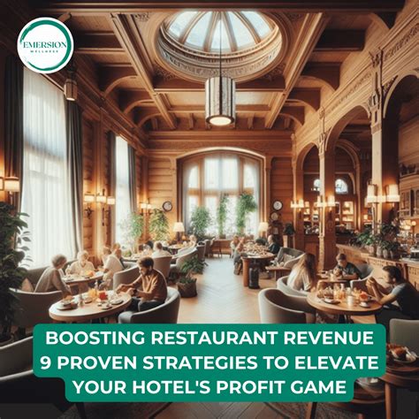 Boosting Restaurant Revenue Proven Strategies To Elevate Your Hotel