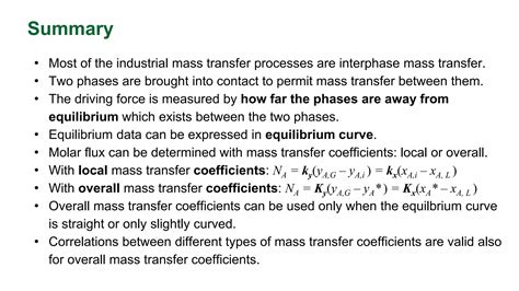 Interphase Mass Transfer Ppt