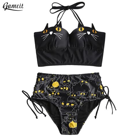 Bikini Cat Bikinis Black Bikini Cute Black Hot Sex Picture