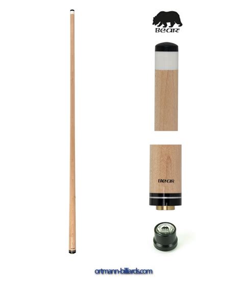 Cue Shaft Pool Bear Break D Bk Uni Loc Ortmann