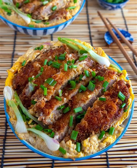 Katsudon Recipe Japanese Pork Cutlet and Egg Rice Bowl