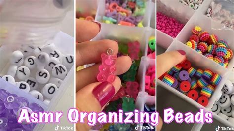 Asmr Restocking And Organizing Beads Part Beadtok Tik Tok