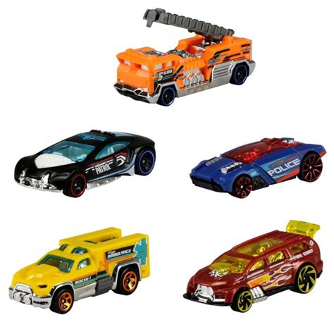 Набір з и базових машинок Hot Wheels в ас