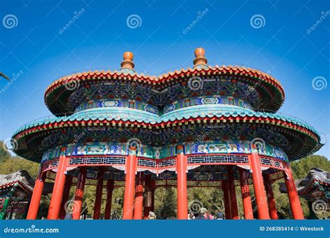 Tiantan Temple of Heaven with a Blue Sky in the Background, in Beijing, China Stock Photo ...