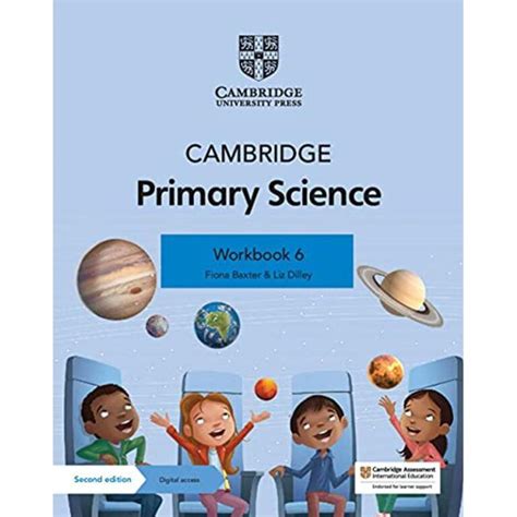 Cambridge Primary Science Workbook 6 With Digital Access 1 Year