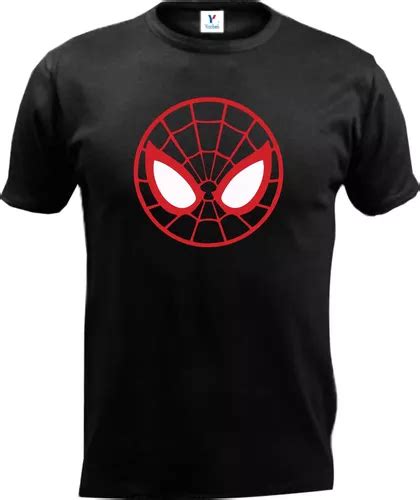 Playera Spider Man Miles Morales Niño Adulto Hombre Mujer D1 Cuotas