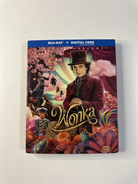 Wonka Blu Ray 2024 Timothy Chalamet Mit Slipper Willy Film Musical