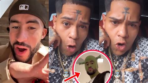 Bad Bunny Responde Tiraera De Almighty Conejito Malo Almighty Le