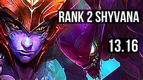 SHYVANA Vs KHA ZIX JNG Rank 2 Shyvana 5 1 3 500 Games 1 1M