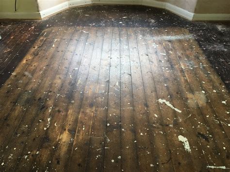 Restoring Victorian Pine Floor Boards To Its Original Condition Wooden Flooring Parquet