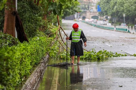 Rain Hits Northern China As Typhoon Doksuri Rolls Inland Philippines